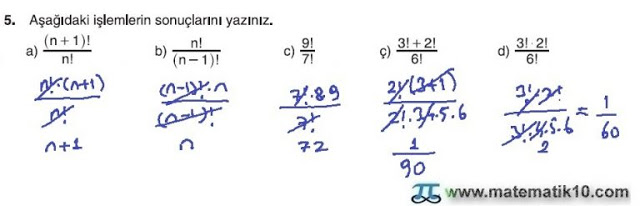 10. Sınıf Matematik Tuna Yayınları Ders Kitabı 48. Sayfa Çözümleri 