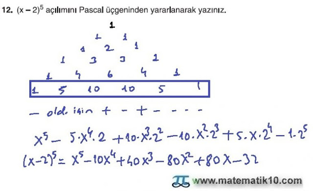 10. Sınıf Matematik Tuna Yayınları Ders Kitabı 48. Sayfa Çözümleri 